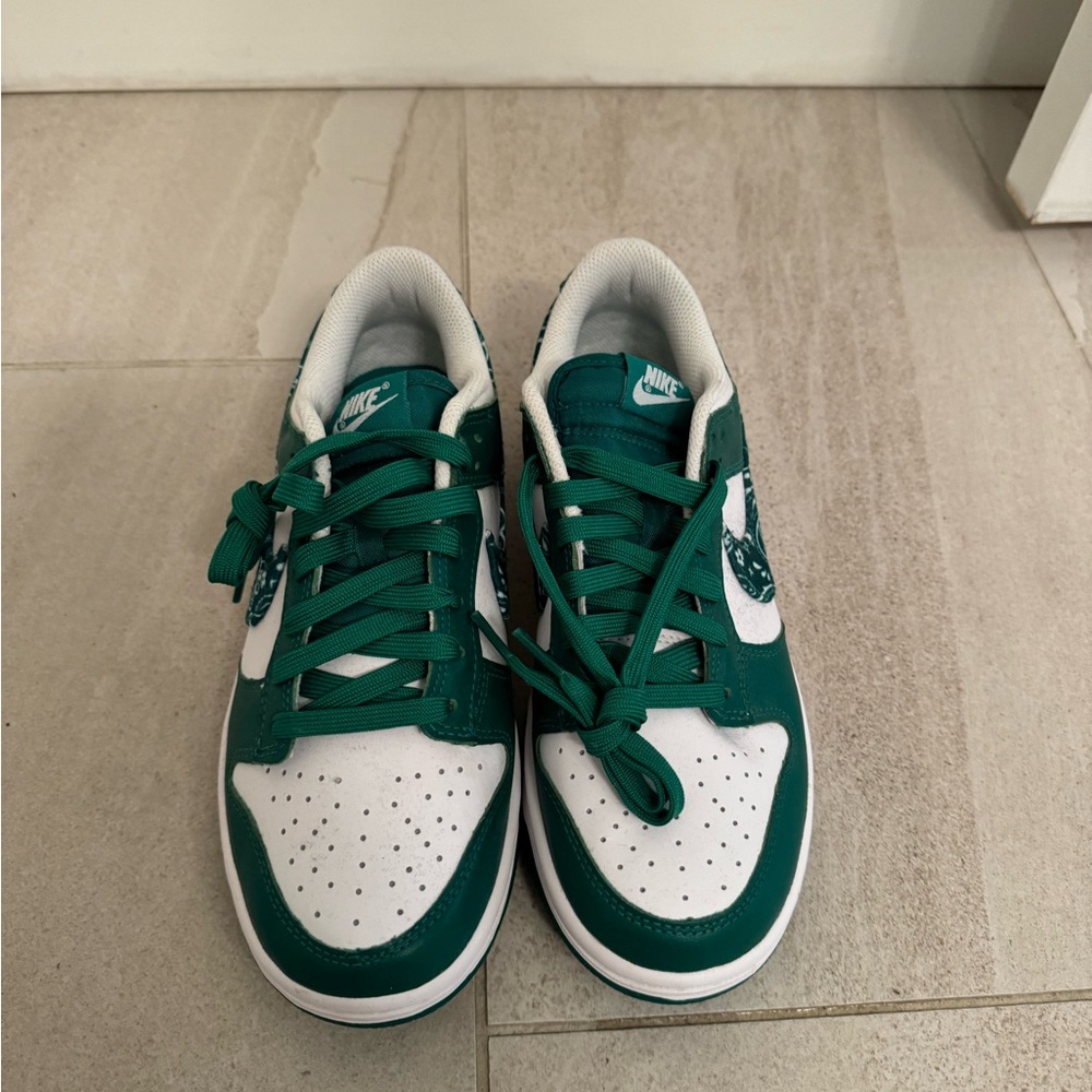 Green Nike Dunks